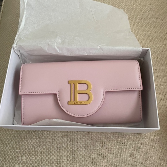 Balmain B-Buzz Wallet on Chain (Leather Clutch) - Picture 4 of 11